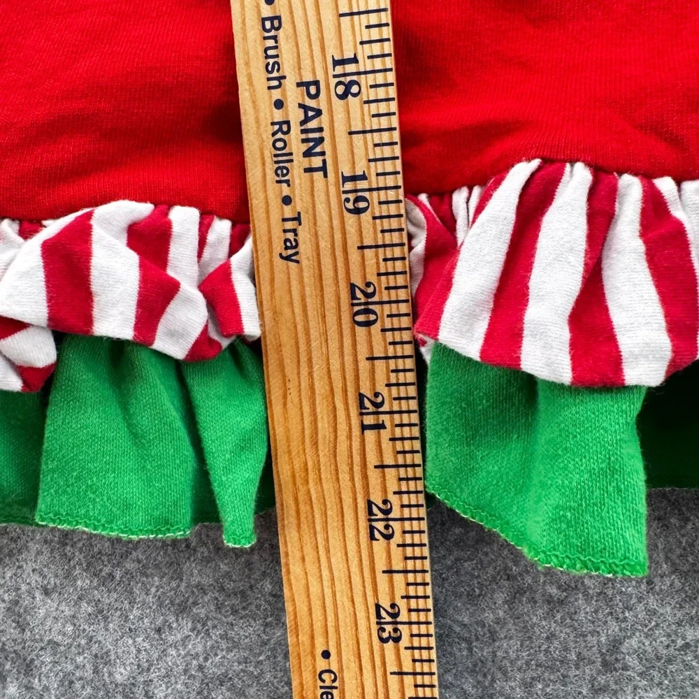 Upcycled Girls Dress Size 5 Red Green Christmas Vacation‎ Griswold Family Movie